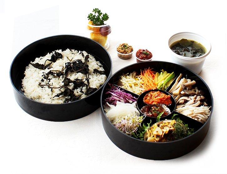 전복 비빔밥